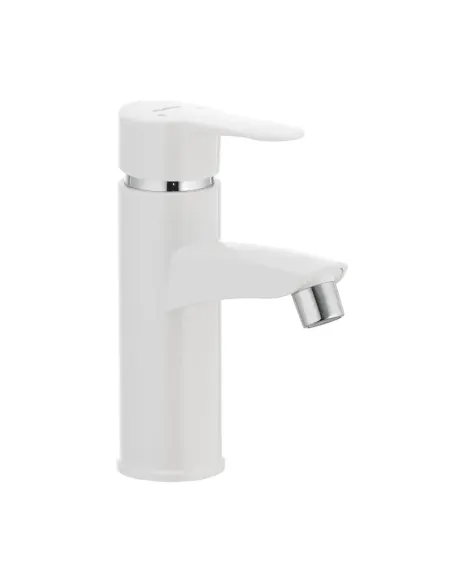 Смеситель для умывальника Plamix Sergio-001 White ABS-пластик