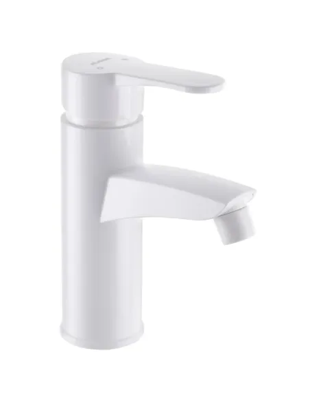 Смеситель для умывальника Plamix Sergio-001 W White ABS-пластик