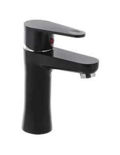 Смеситель для умывальника Plamix Vega-001 Black ABS-пластик