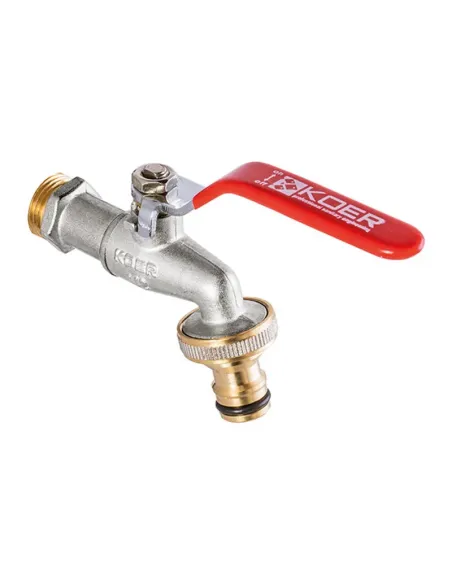 Кран для полива Koer KR.257 1/2 дюйма с конектором