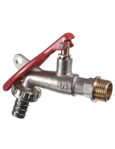 Кран для полива Koer KR.249 1/2 дюйма с конектором и ухом под замок