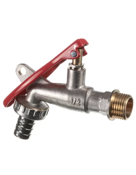 Кран для полива Koer KR.249 1/2 дюйма с конектором и ухом под замок