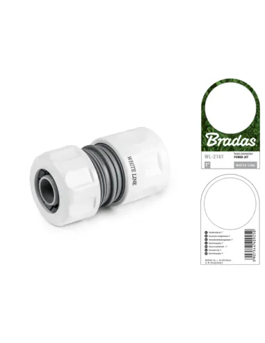 Коннектор для шланга Bradas Power Jet Standard White Line WL-2161