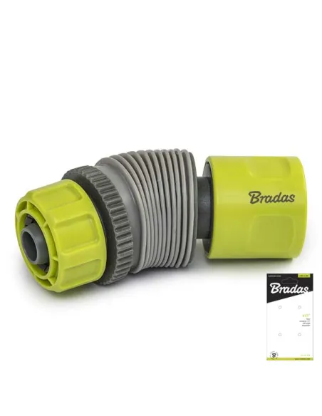 Коннектор для шланга Bradas Stop Lime Line LE-02122K с регулировкой угла изгиба