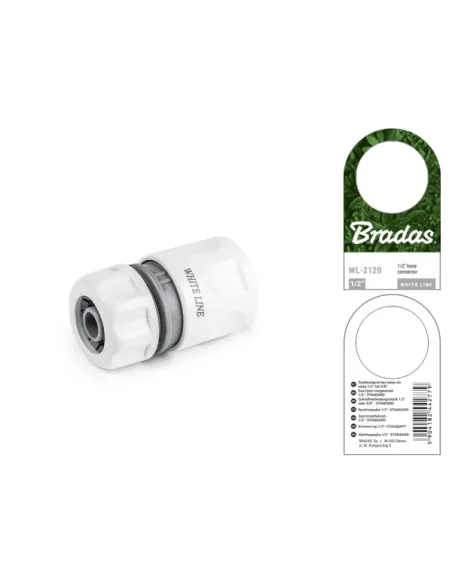 Коннектор для шланга Bradas Standard White Line WL-2130