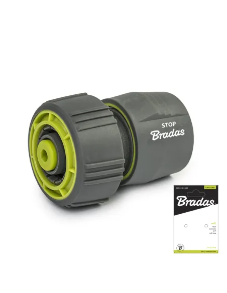 Коннектор для шланга Bradas Stop Lime Line Soft LE-S2150K