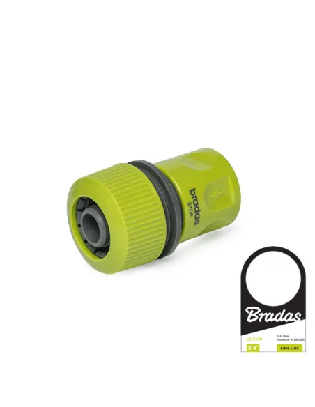 Коннектор для шланга Bradas Stop Lime Line LE-2150