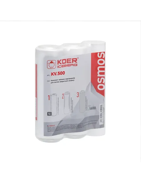 Комплект сменных картриджей Koer KV.500 Iceberg 10 дюймов