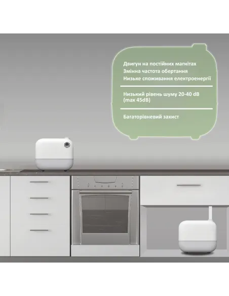 Насосна станція Tekk Haus E520 0.5 кВт, енергозберігаюча