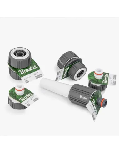 Коннектор для шланга Bradas Stop White Line Soft WL-S2150