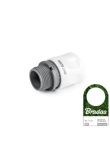 Конектор для шлангу Bradas Standard White Line WL-2121