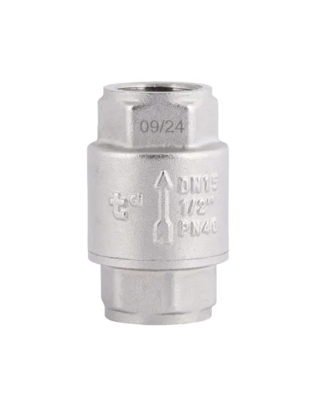 Обратный клапан Thermo Alliance Forte 1/2 дюйма, латунный шток Обратный клапан Thermo Alliance Forte 1/2 дюйма, латунный шток