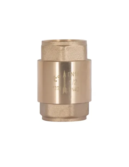 Обратный клапан Thermo Alliance Base Slim 1/2 дюйма, латунный шток