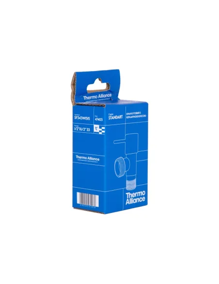 Приладовий кран кутовий Thermo Alliance Standart ПН 1/2 х 1/2 дюйма