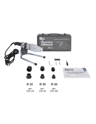 Паяльник для пластикових труб Thermo Alliance PRO-101, d20-32, 600 Вт, автоматичний