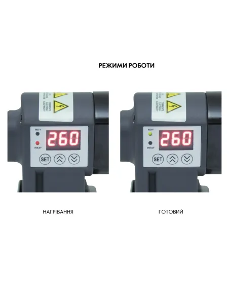 Паяльник для пластикових труб Thermo Alliance PRO-102, d20-63, 800 Вт, автоматичний