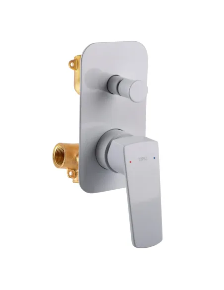 Смеситель для душа скрытого монтажа Topaz Odiss TO-18205-H66-WW, без излива