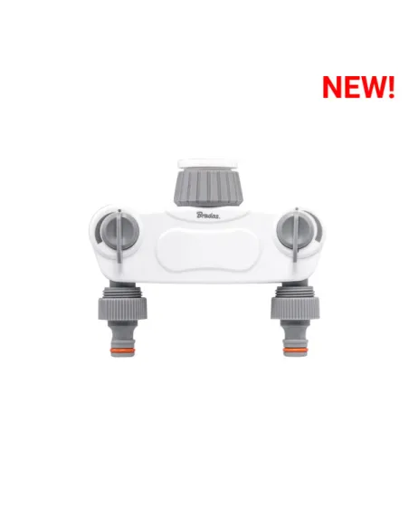 Розподільник Bradas Solid White Line WL-3032K з двома кранами