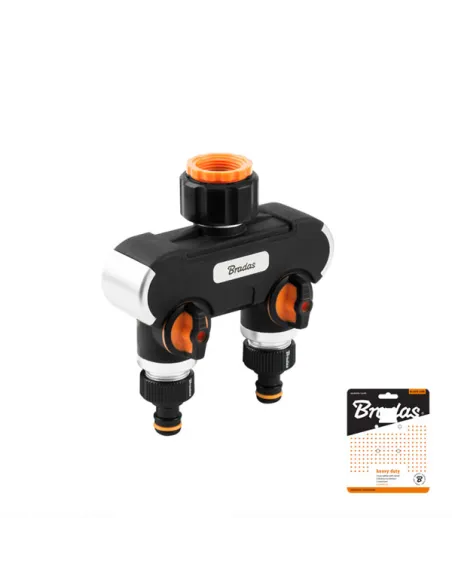 Распределитель Bradas Heavy Duty Black Line ECO-PWB3042 с двумя кранами