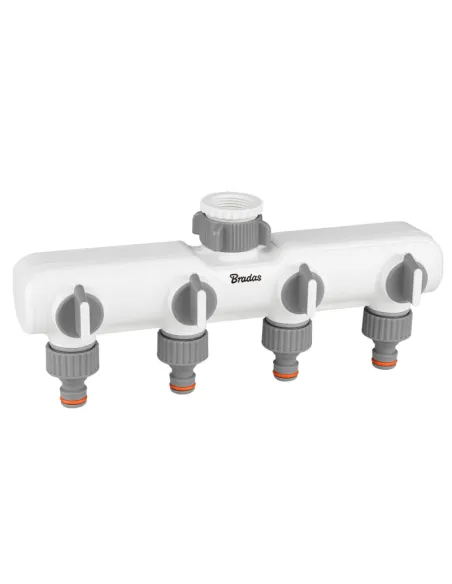 Розподільник Bradas White Line WL-3054K із чотирма кранами Розподільник Bradas White Line WL-3054K із чотирма кранами