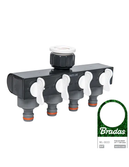 Распределитель Bradas White Line WL-3033 с четырьмя кранами Распределитель Bradas White Line WL-3033 с четырьмя кранами