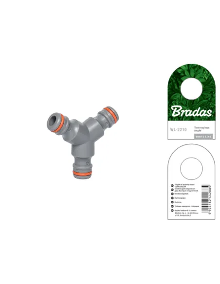 Тройник для коннектора Bradas White Line WL-2210 Тройник для коннектора Bradas White Line WL-2210