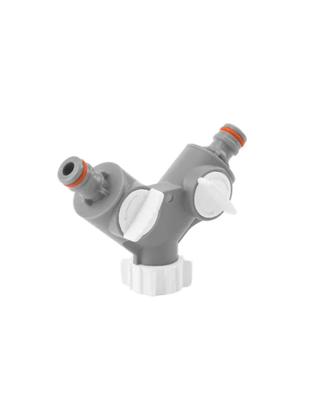 Трійник для конектора Bradas White Line WL-2223 із краном