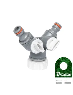 Тройник для коннектора Bradas White Line WL-2222 с краном