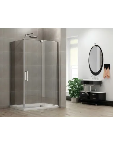 Душова кабіна без піддону Koer SR SC02-120x90x200-TR-01, прямокутна