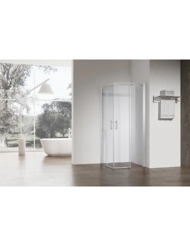 Душевая кабина без поддона Koer SR SC03-90x90x200-TR-01, квадратная