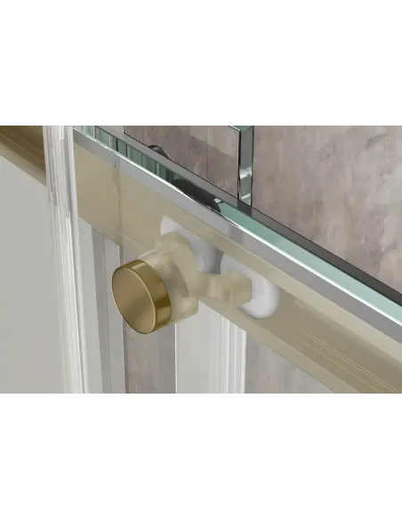 Душова кабіна без піддону Koer SR SC03-90x90x200-TR-12, квадратна