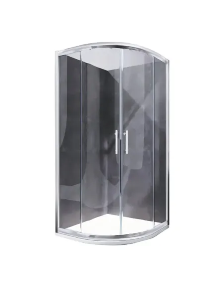 Душевая кабина без поддона Koer SR SC04-100x100x195-TR-01, полукруглая Душевая кабина без поддона Koer SR SC04-100x100x195-TR-01, полукруглая