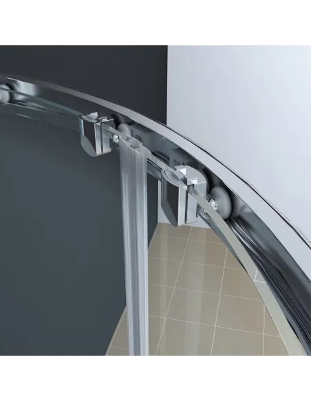 Душова кабіна без піддону Koer SR SC04-100x100x195-TR-01, напівкругла Душова кабіна без піддону Koer SR SC04-100x100x195-TR-01, напівкругла