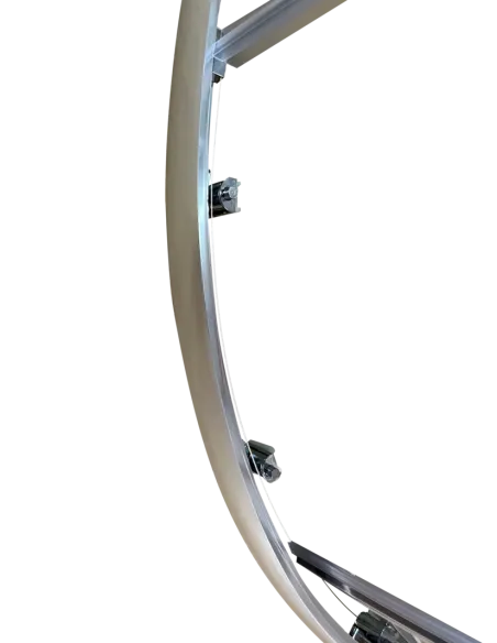 Душевая кабина без поддона Koer SR SC04-100x100x195-TR-01, полукруглая Душевая кабина без поддона Koer SR SC04-100x100x195-TR-01, полукруглая