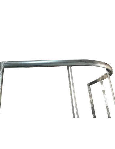 Душова кабіна без піддону Koer SR SC04-100x100x195-TR-01, напівкругла