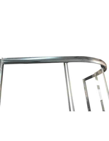 Душевая кабина без поддона Koer SR SC04-100x100x195-TR-01, полукруглая Душевая кабина без поддона Koer SR SC04-100x100x195-TR-01, полукруглая