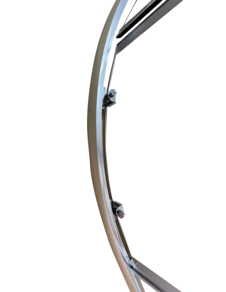 Душевая кабина без поддона Koer SR SC04-90x90x195-TR-01, полукруглая