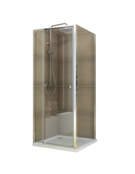 Душевая кабина без поддона Koer SR SC05-90x90x195-TR-01, квадратная