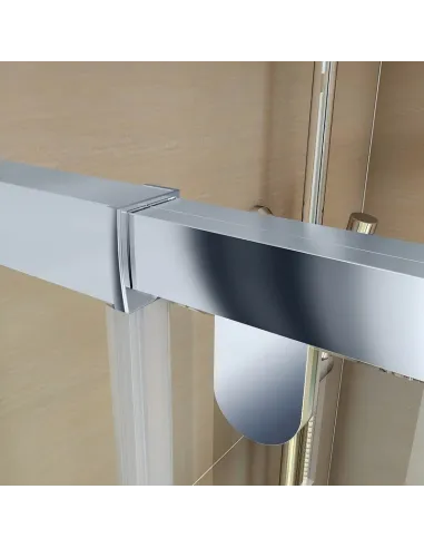 Душова кабіна без піддону Koer SR SC05-90x90x195-TR-01, квадратна