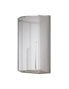 Душова кабіна без піддону Koer SR SC06-100x100x200-TR-01, п`ятикутна