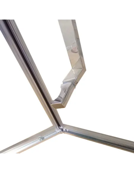 Душевая кабина без поддона Koer SR SC06-100x100x200-TR-01, пятиугольная