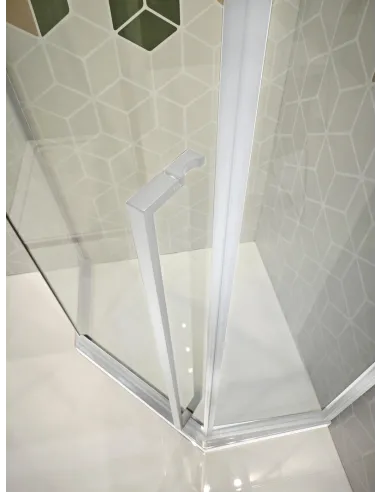 Душевая кабина без поддона Koer SR SC06-100x100x200-TR-01, пятиугольная