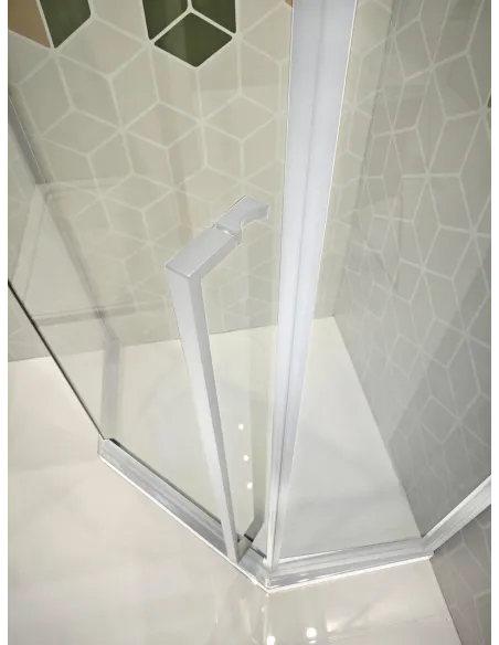 Душевая кабина без поддона Koer SR SC06-100x100x200-TR-01, пятиугольная