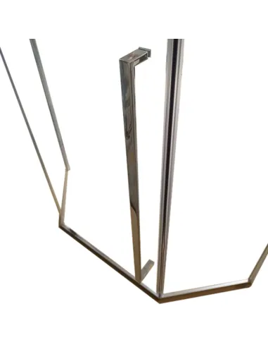 Душевая кабина без поддона Koer SR SC06-90x90x200-TR-01, пятиугольная