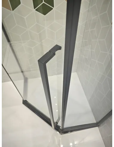 Душевая кабина без поддона Koer SR SC06-90x90x200-TR-07, пятиугольная