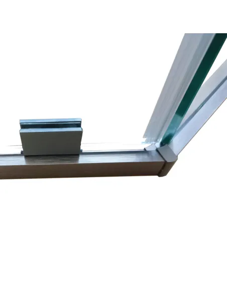 Душова кабіна без піддону Koer SR SC06-90x90x200-TR-07, п`ятикутна Душова кабіна без піддону Koer SR SC06-90x90x200-TR-07, п`ятикутна