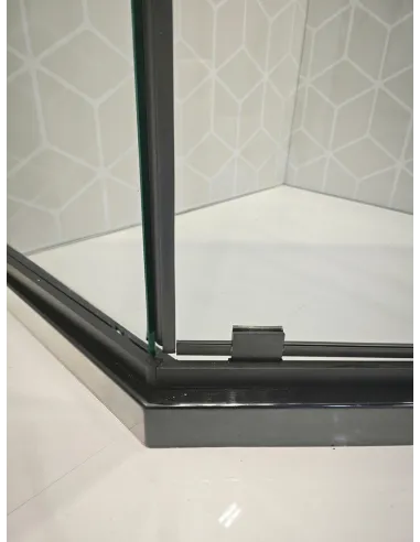 Душова кабіна без піддону Koer SR SC06-90x90x200-TR-07, п`ятикутна