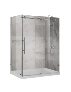 Душова кабіна без піддону Koer SR SC07-120x90x200-TR-01, прямокутна