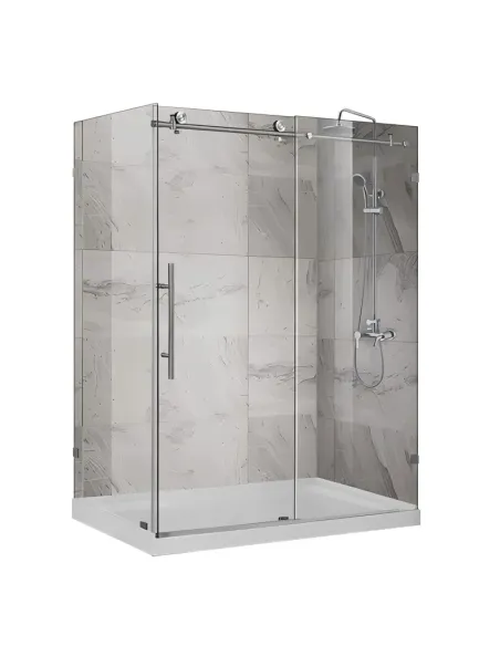 Душова кабіна без піддону Koer SR SC07-120x90x200-TR-01, прямокутна Душова кабіна без піддону Koer SR SC07-120x90x200-TR-01, прямокутна