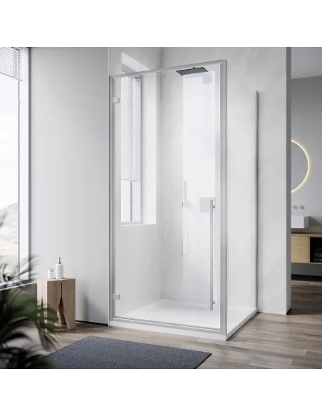 Душевая кабина без поддона Koer SR SC08-90x90x200-TR-01, квадратная